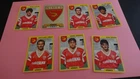 7 ORIGINAL IMAGES - FOOTBALL 92 - NÎMES including BADGE, WILLIAM AYACHE