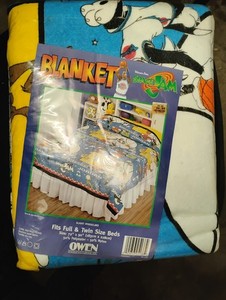 Space Jam Blanket 1996 | eBay