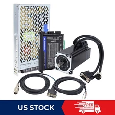 4Nm Nema 24 Closed Loop Stepper Motor 5A Stepper Motor Driver + 48V Power Supply