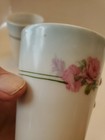 2 Victorian Floral Porcelain  Juice Tumblers Germany  Floral Design Drink Ware — photo 6