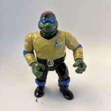 1994 Playmates TMNT Star Trek Leonardo as Captain Kirk Action Figure