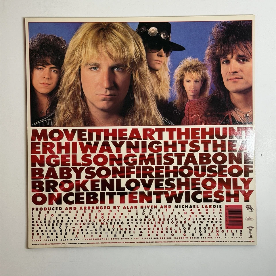 Great White Vinyls Twice Shy, Recovery LIVE, Once Bitten,  Original Press  VG+ — 第 3/4 张图片