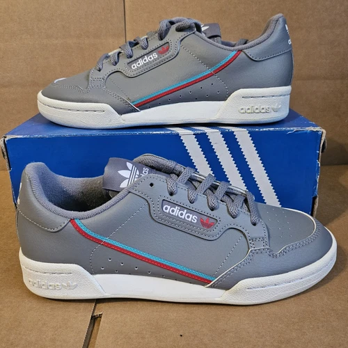 Adidas Continental 80 J F99784 scarpe grandi per bambini grigie taglia 5 5 anni