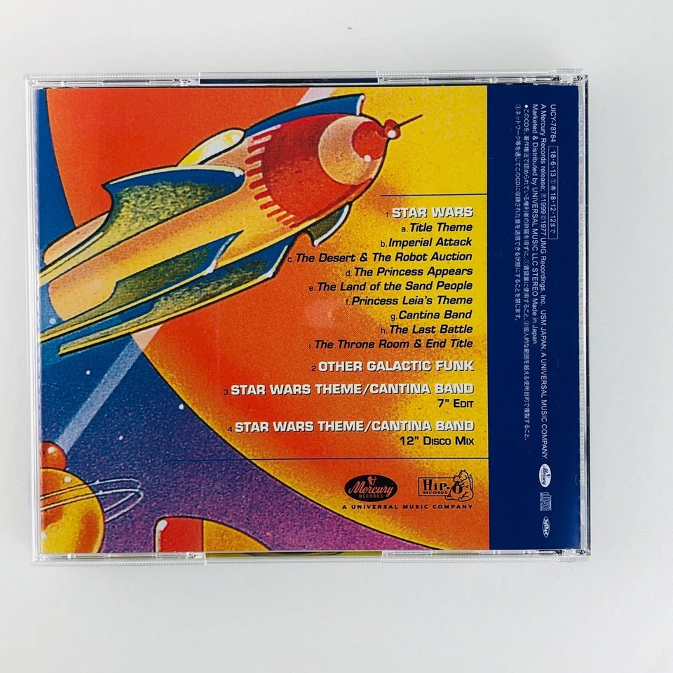 Meco Music Inspired By Star Wars CD Japan Remaster w/ 7" Edit & 12" Disco Mix - Image 3 of 4