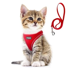 Fida Cat Harness and Leash Set for Walking Kitten and Puppy Escape Proof Kitt...