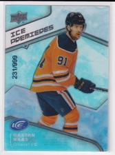 2019-20 Upper Deck Ice Premieres Gaetan Haas Rookie 231/999 Edmonton Oilers #64