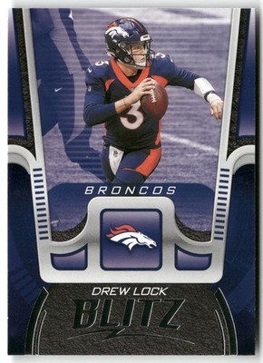Drew Lock 2021 Panini Playbook Football Blitz #BTZ-DLO
