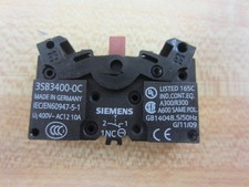 Siemens 3SB3400-0C Block 3SB34000C