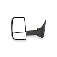 Velvac 709932 Door Mirror   Rh, 2020 Xg Series, Black, Manual, Heated, For Gm