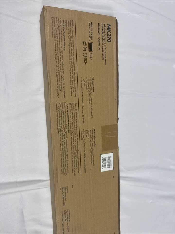 Logitech MK270 Wireless Keyboard and Mouse Combo - 920-008813 - Image 2 of 4