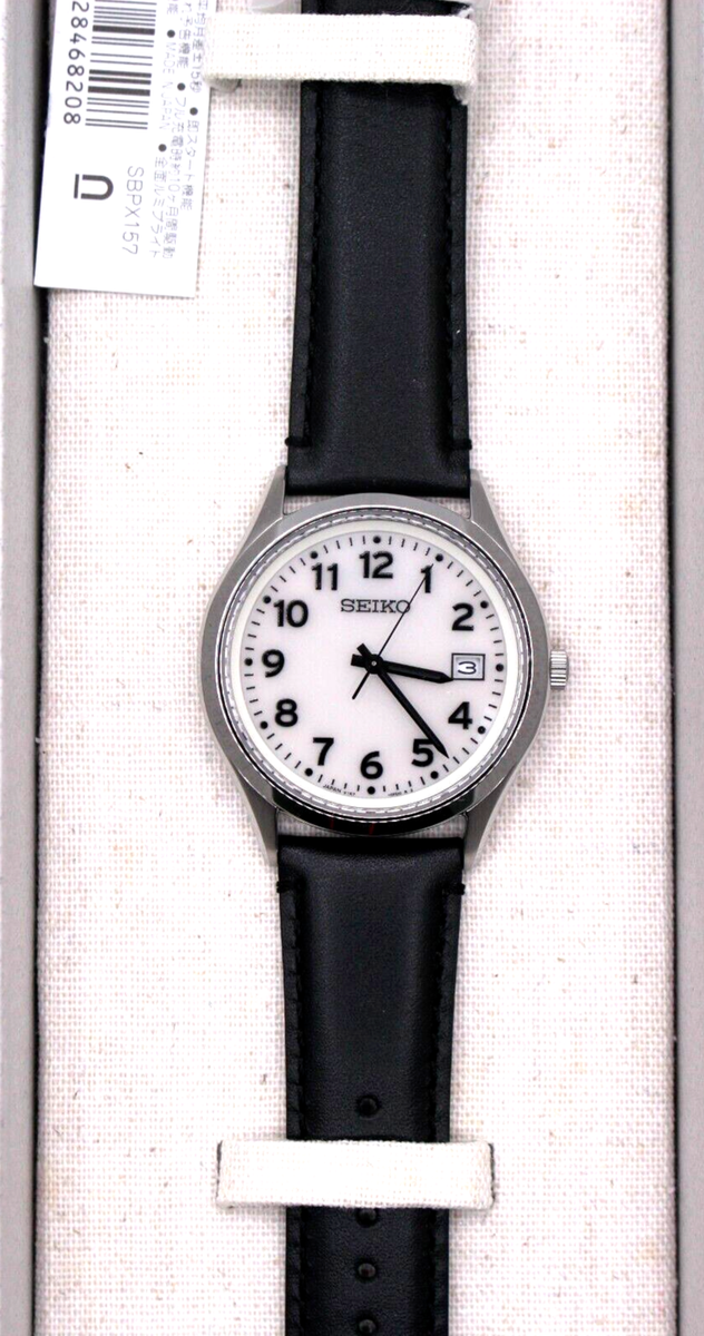 SEIKO SELECTION SBPX157 Stainless Steel Solar Analog Watch Full