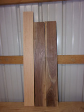 3 PC 2 PC WALNUT 1 PC RED OAK WOOD BOARDS KILN DRIED LOT 518L