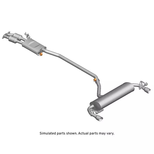Genuine GM Exhaust Muffler 86822578 | eBay