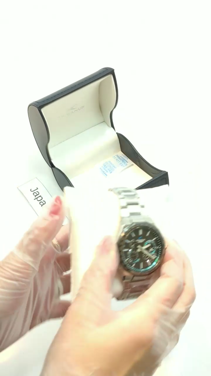 CASIO OCEANUS OCW-T6000A-1AJF Black Titanium Radio Solar Men