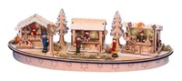 Weihnachtsmarkt Holz Beleuchtet Weihnachten Weihnachtsdekoration Fensterdeko Led