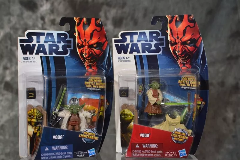 2011 Hasbro Star Wars Clone Wars & Movie Heroes YODA Galactic