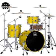 Mapex Saturn Evolution Hybrid Straight Ahead Confezione 3PZ Shell Giallo Toscano