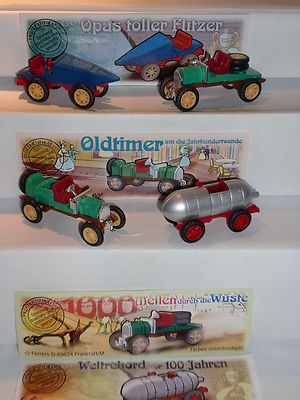 KPS  - Autos  > Gummireifenautos  2001  (D)  + alle 4  BPZ