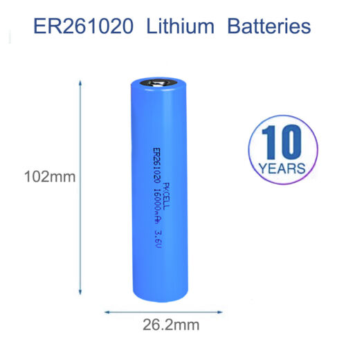 4x ER261020 3.6V 16000mAh Li-SOCl2 Lithium Double C Batteries for Digitrak Sonde - Picture 5 of 6