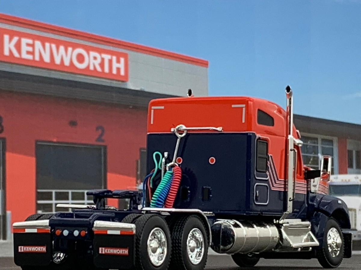 1/64 DCP RED/BLUE/WHITE KENWORTH W990 | eBay