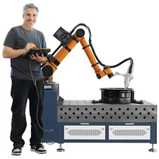 SFX 3000W 6-Axis Robotic Laser Welding Workstation with Expandable Worktable
