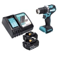 Makita Ddf 487 Rm Bohrschrauber 18 V 40 Nm Brushless + 2X Akku 4,0 Ah + Lader