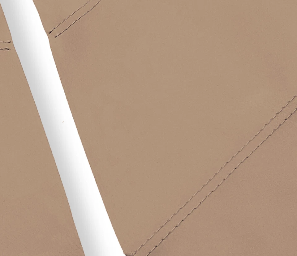 Cubierta de panel de puerta de vinilo de cuero beige para Honda Accord 2008-2012 sedán Foto 3 de 4