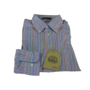 B D Baggies Men S Shirts Striped 100 Cotton Fit Comfortable Size