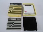 RARE VINTAGE SHARP EL-8009 CALCULATOR SILVER CIB BOXED MANUAL & STORAGE BAG