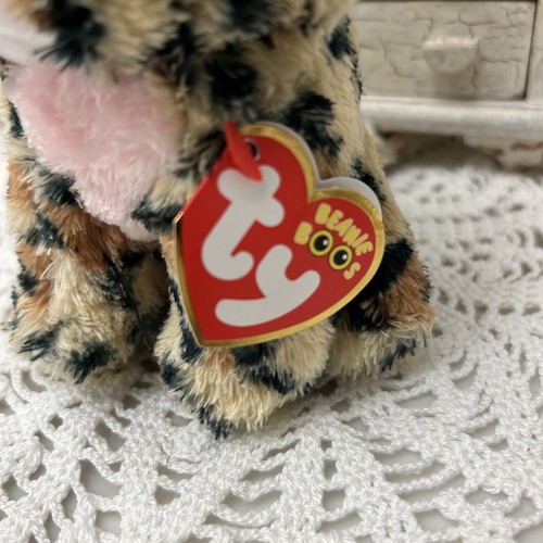 Ty Beanie Boos - LIVVIE the Leopard (6 Inch) - NEW! - Picture 2 of 4
