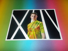 Jonas Urbig Bayern Munich DFB signed autographed autograph 20x28 photo