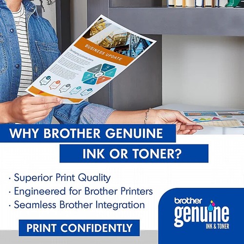 Genuine Brother TN-436 BK Black Extra High Yield Toner Ink Cartridge TN436BK - Picture 2 of 8