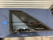 87-93 Mustang LH Driver Hatch 1/4 Quarter Window Glass Hatchback Factory OEM
