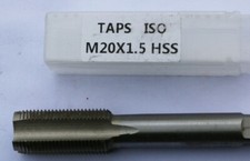 Gewindebohrer / Tap M 20 x 1,5  HSS NEU OVP