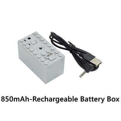For MOC City 850mAh Rechargeable Battery Box 8878 Car Building Block Bricks Toy