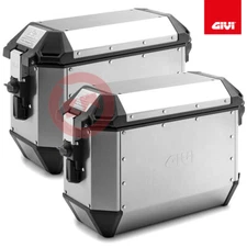 PAIR 36L ALUMINUM SIDE CASES GIVI MONOKEY TREKKER ALASKA (ALA36APACK2)