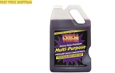 #ad Purple Power Heavy Duty Premium Multi Purpose Pressure Washer Fluid Concentrate $14.23