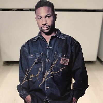 vtg Karl Kani display 80s 90s Advertising promo hip hop NYC cross