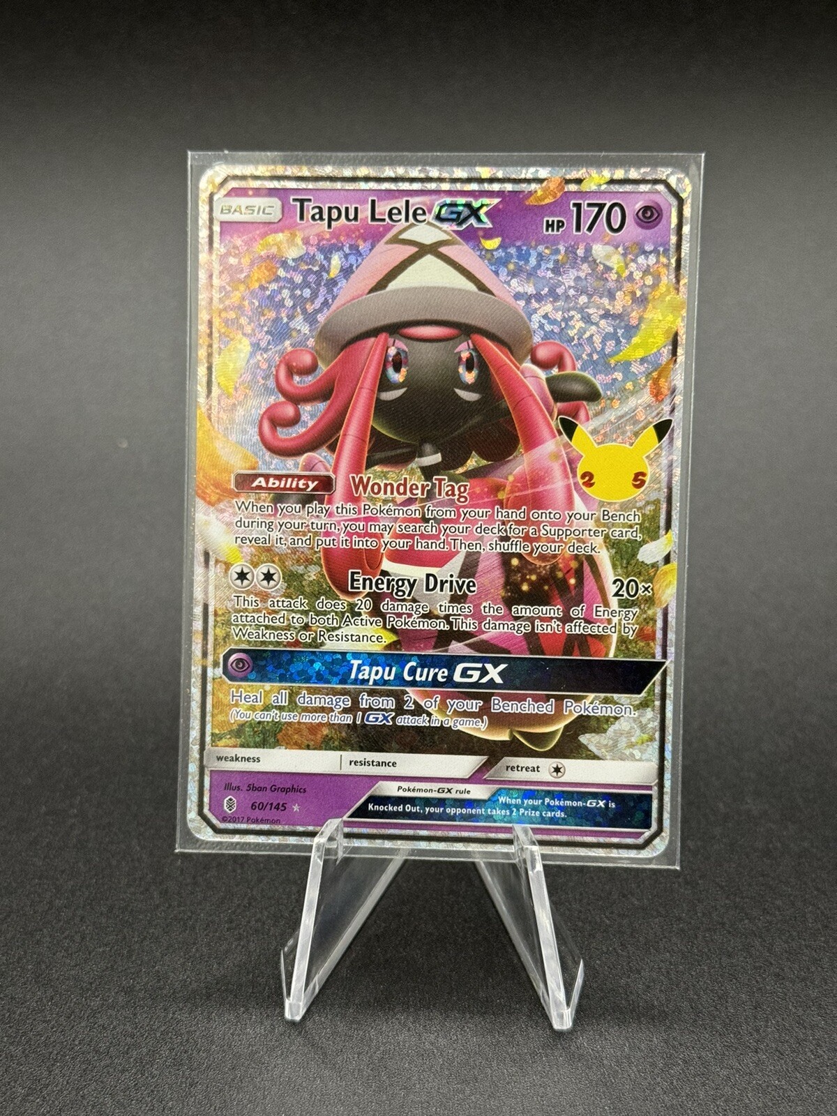 TAPU LELE GX 60/145 CELEBRATIONS POKEMON TCG NM