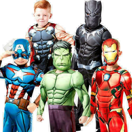 Avengers Infinity War Boys Fancy Dress Superhero Kids Halloween