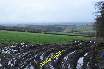 Foto 12x8 Mid Devon: Landschaft Landschaft Huntsham mit Blick nach unten und quer c2012