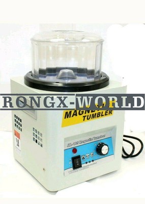 NEW MAGNETIC   JEWELRY POLISHER MACHINE FINISHER 180MM JX-185 TIME CONTROL #W8