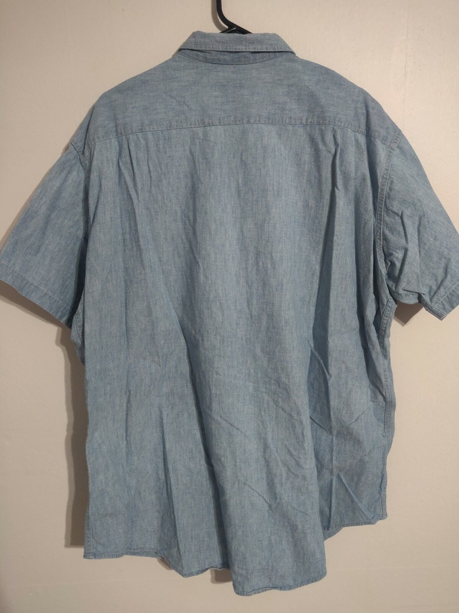 Vintage Big Mac Authentic Workwear Chambray Denim S/S Button