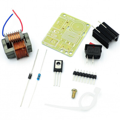 DIY Kit 15KV High Voltage Inverter Generator Spark Arc Ignition Coil Module 3.7V