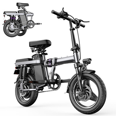 NEW Electric Bicycle Adult 500W City Commuter Ebike 48V 15Ah Fat Tire 22MPH
