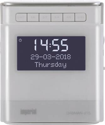 Imperial Radiowecker DABMAN d15 DAB+ Weiss NEU
