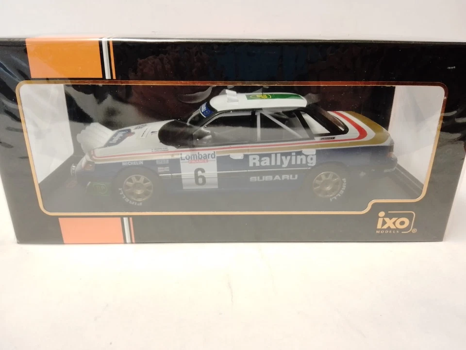 IXO Subaru Legacy RS #6 Alen RAC Rally 1991 1/18 18RMC080A.20 - Immagine 2 di 3