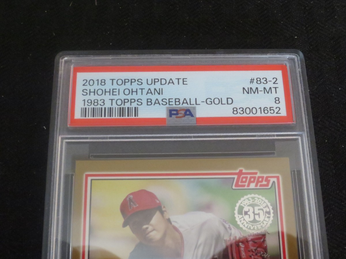 2018 Topps Update Series - 1983 Topps Design Shohei Ohtani