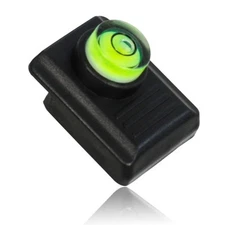 2 In 1 Hot Shoe Cover with Level for Sony Alpha & Minolta Maxxum SLR Cameras