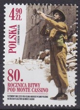 Poland 2024 Battle of Monte Cassino, WWII, War MNH**